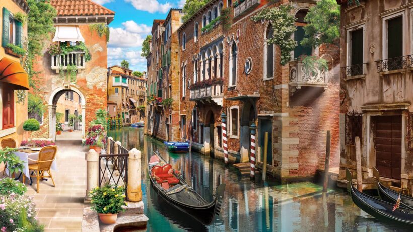 Hình ảnh nền thành phố Venice