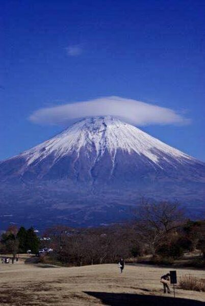 Hình ảnh núi Phú Sĩ mang lại cảm giác thanh bình