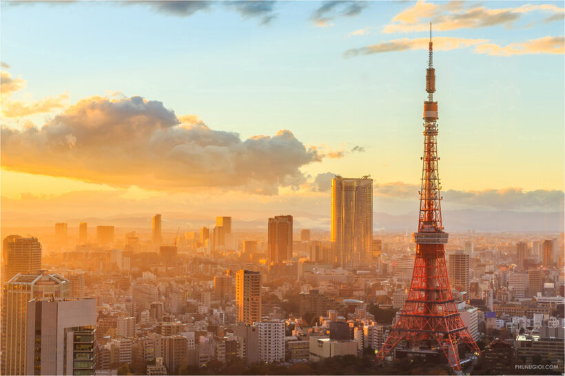 Hình ảnh tháp Tokyo