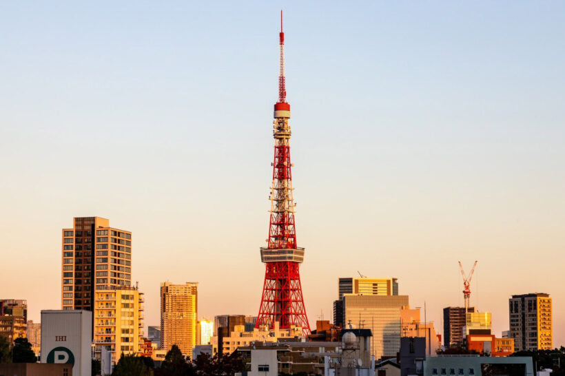 Hình ảnh tháp Tokyo ban ngày đẹp