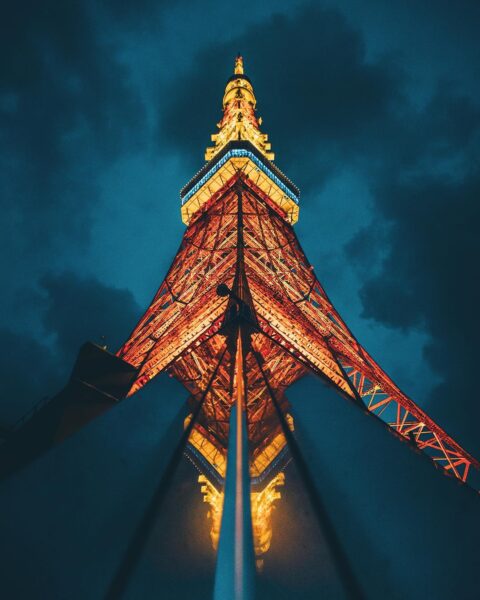 Hình ảnh tháp Tokyo - biểu tượng của Nhật Bản