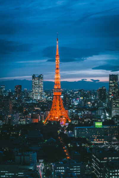 Hình ảnh tháp Tokyo đẹp truyền cảm hứng