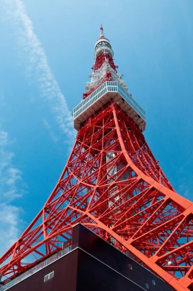 Hình ảnh tháp Tokyo qua góc nhìn cực đẹp