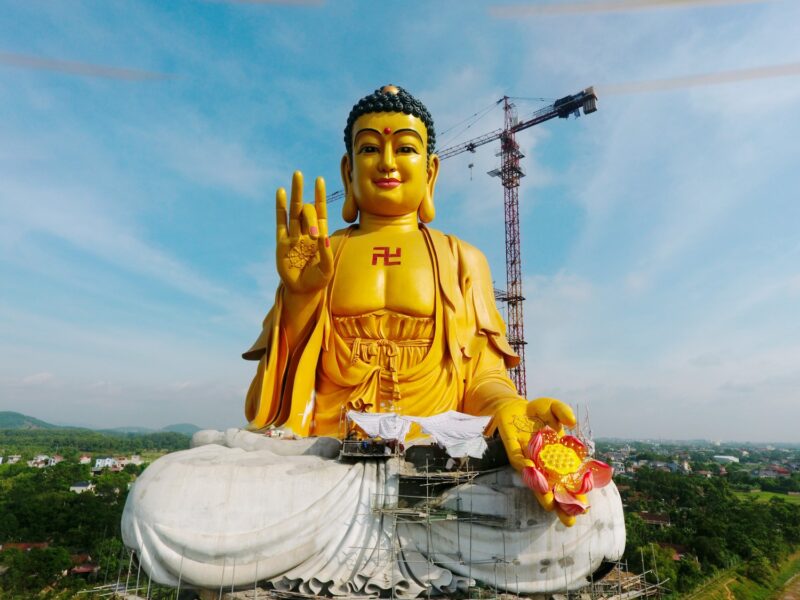 Hình ảnh tượng Phật A Di Đà chất lượng cao