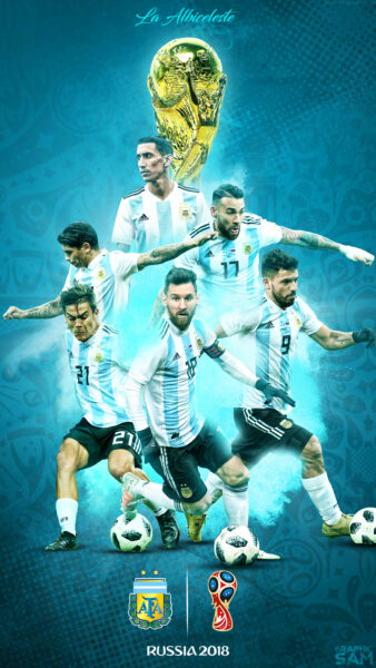 ảnh nền FIFA đội tuyển Argentina tại World cup 2018
