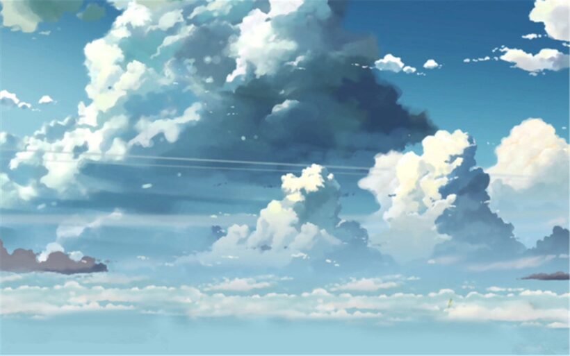 Background bầu trời - background sky trời nhiều mây