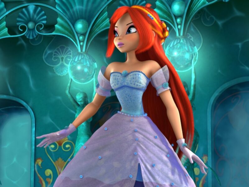 Hình ảnh Bloom winx - công chúa phép thuật mặc váy xinh