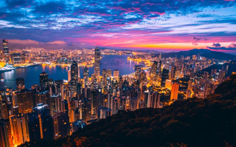 Hình ảnh Hồng Kông xa hoa và tráng lệ