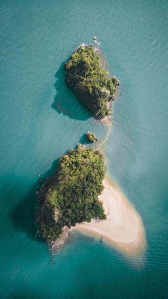 Hình ảnh đảo Cô Tô nhìn từ trên cao