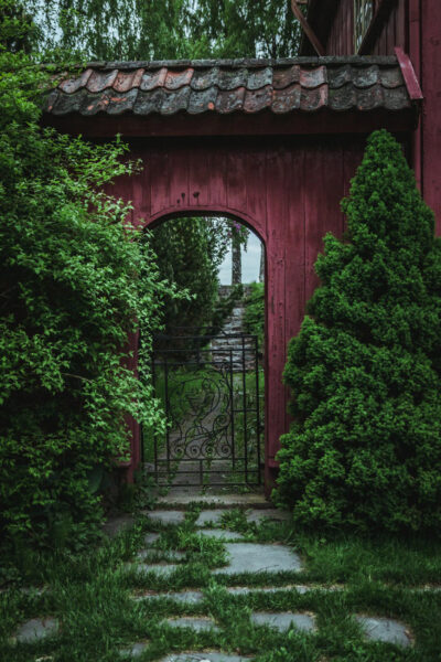 Hình ảnh mẫu cổng đẹp theo phong cách cổ điển