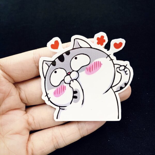 Hình ảnh sticker mèo cute