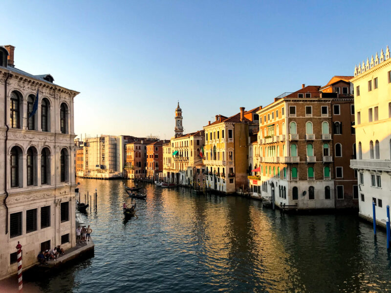 Hình ảnh thành phố Venice lộng lẫy dưới ánh mặt trời