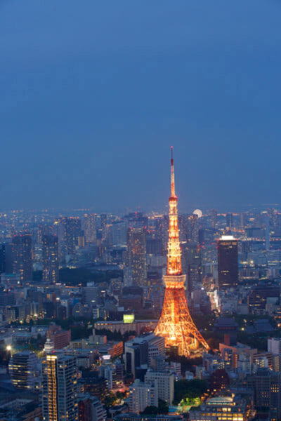 Hình ảnh tháp Tokyo làm hình nền điện thoại