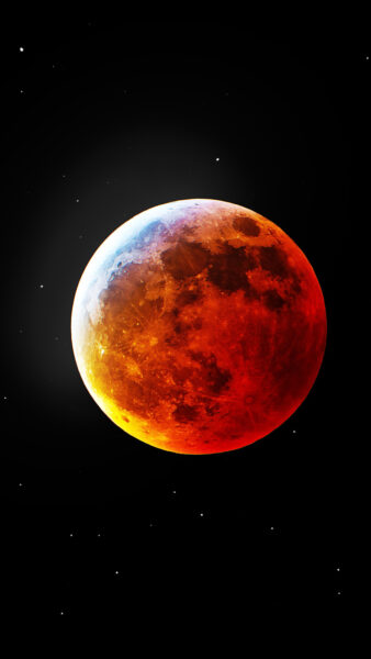 Hình ảnh trăng máu đẹp giữa trời sao