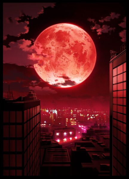 Hình ảnh trăng máu đẹp trên đỉnh toà nhà