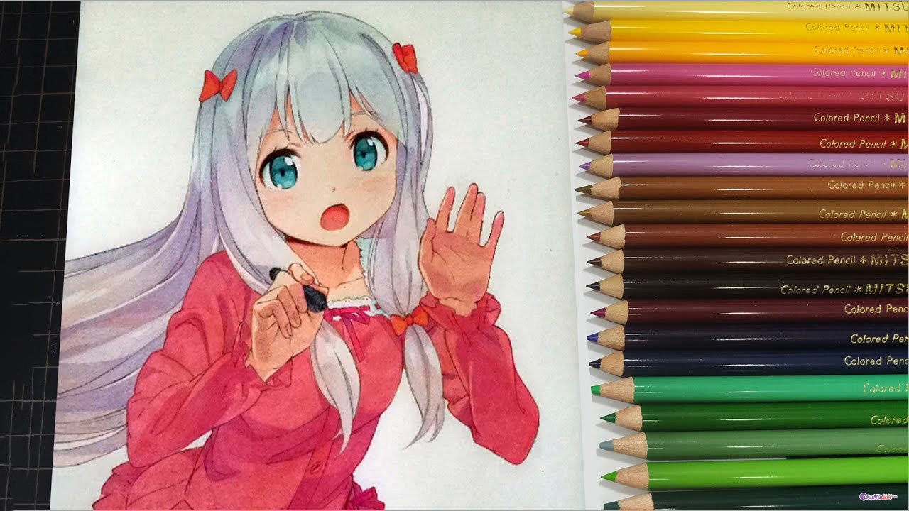 Hướng dẫn cách vẽ anime cực dễ thương của chị Google | Draw so easy Anime -  YouTube