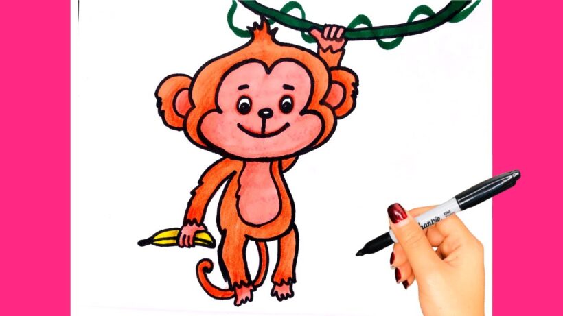 Hình vẽ con Khỉ