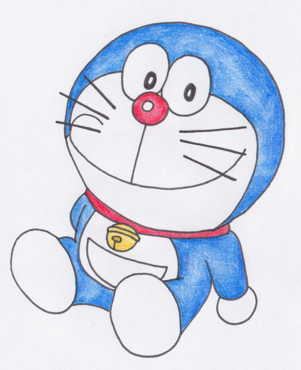 Hình Vẽ Doraemon, Cách Vẽ Doremon Đơn Giản, Cute Nhất