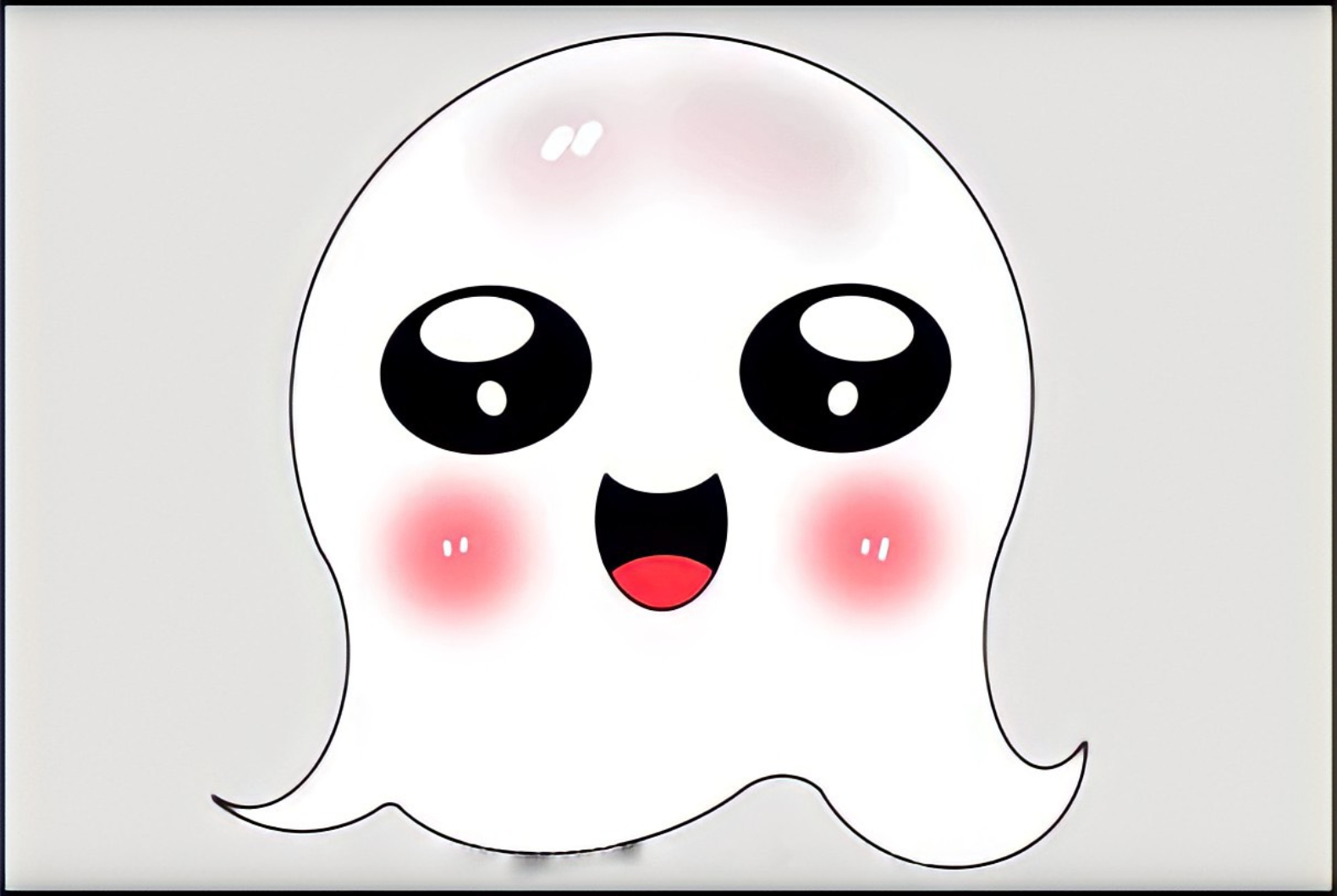 Hướng dẫn vẽ con ma  drawing halloween How to Draw a Cute Ghost Easy   Thư Nguyễn  YouTube