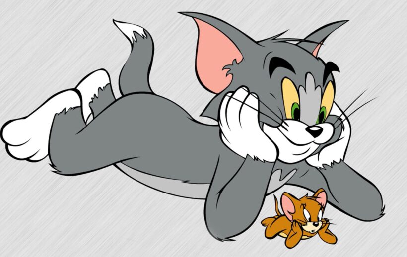 Ảnh Tom và Jerry nằm bên nhau