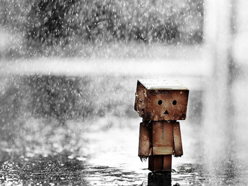 Background mưa dành cho người cô đơn
