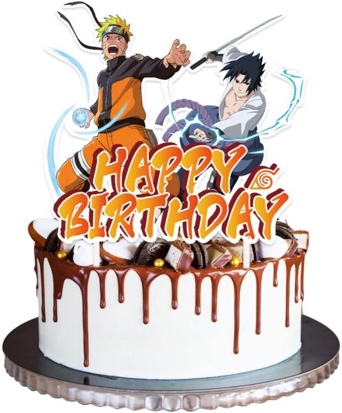 Bánh sinh nhật dễ thương hình Naruto