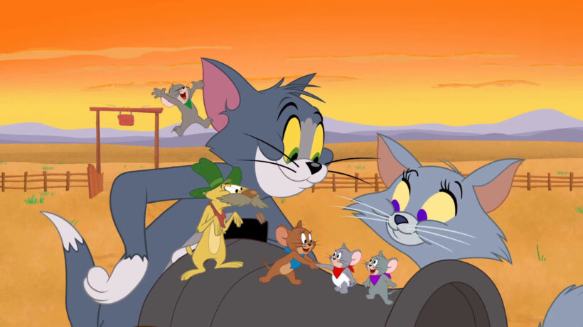 Hình ảnh Tom và Jerry bên cạnh bạn bè