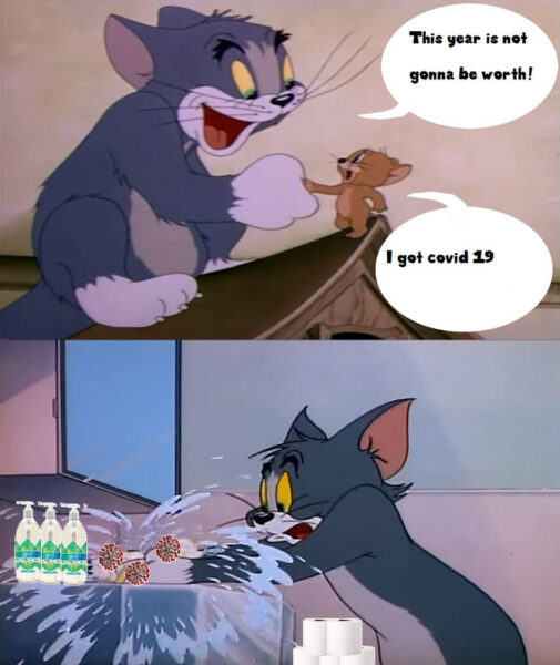 Hình ảnh Tom và Jerry chế