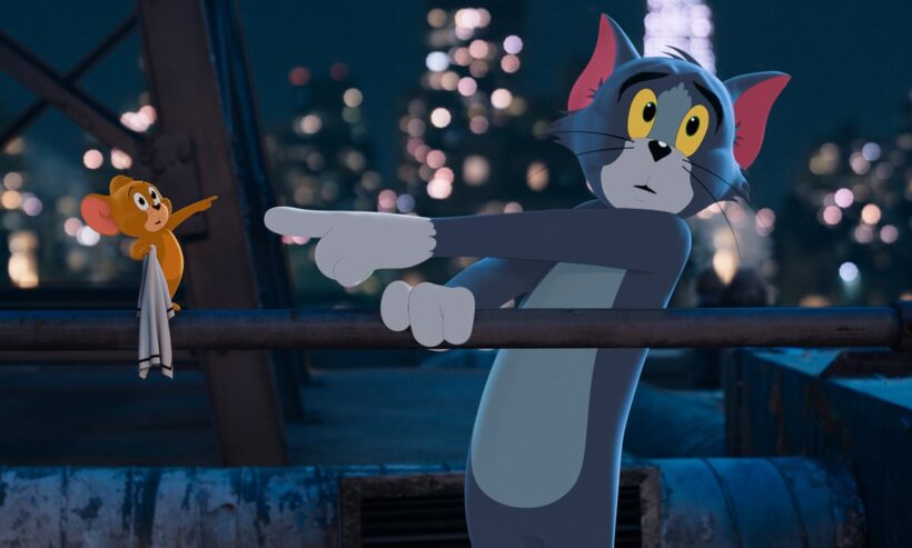 Hình ảnh Tom và Jerry đổ lỗi cho nhau