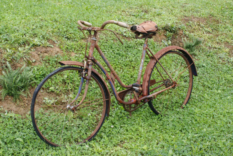 Hình ảnh xe đạp cũ