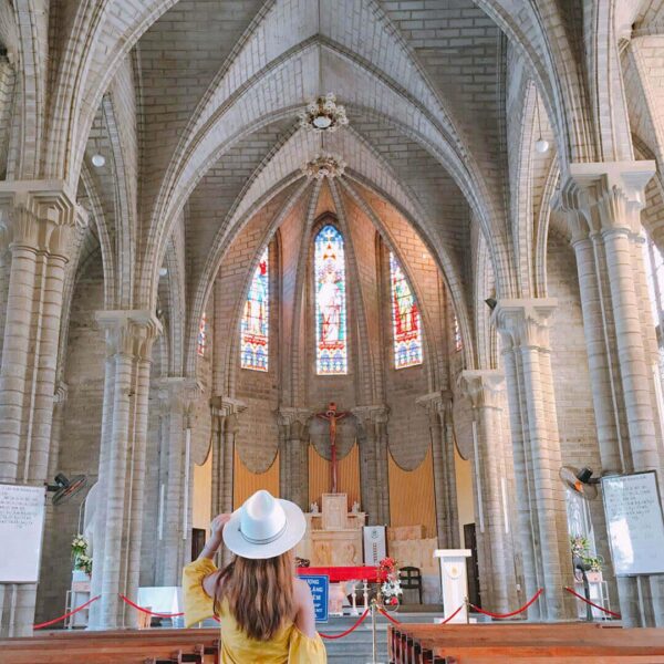 ảnh nhà thờ đá Nha Trang cực đẹp