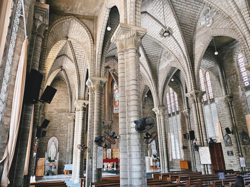 ảnh nhà thờ đá Nha Trang đẹp hút hồn