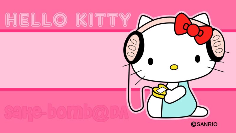 Ảnh Hello Kitty siêu cute, dễ thương cho máy tính