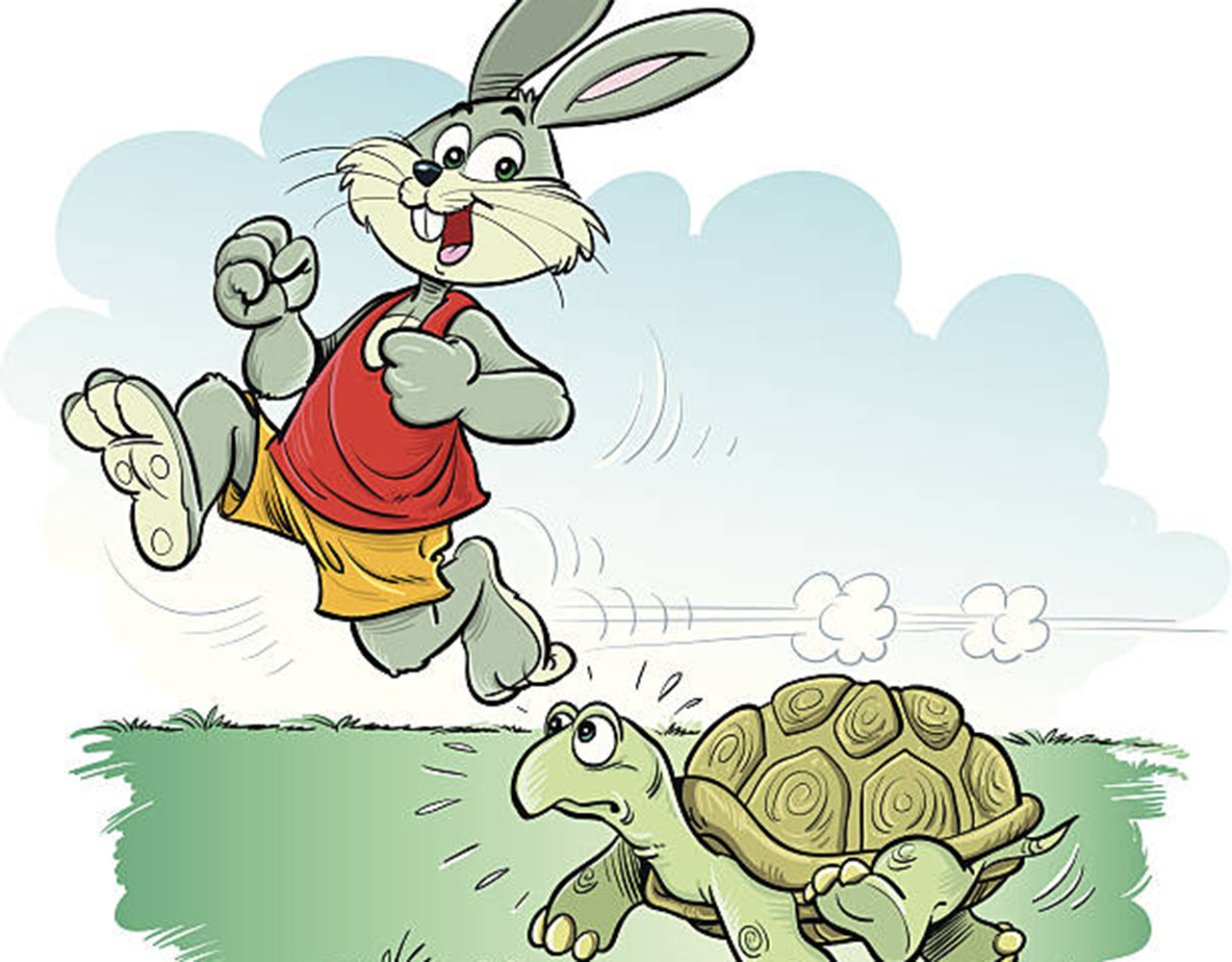 Заяц и черепаха 4 класс. Заяц и черепаха. Иллюстрации заяц и черепашка. Иллюстрация заяц и черепаха.