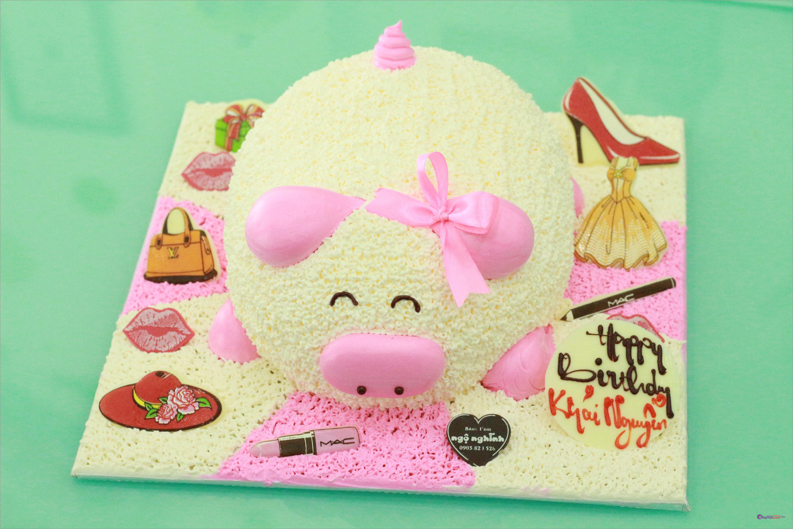 Top 3 mẫu bánh kem tuổi Heo đẹp dễ làm  Top 3 pig cake  YouTube