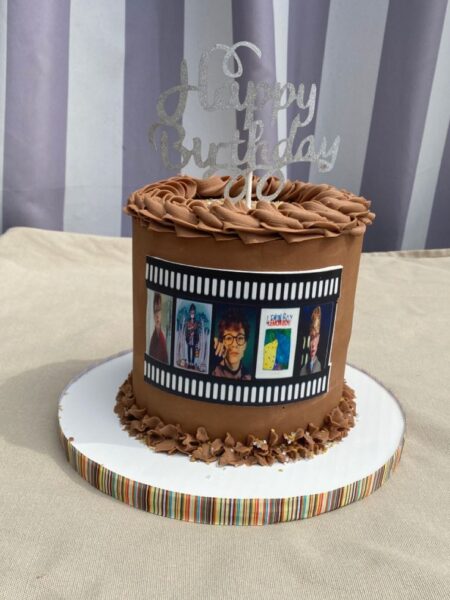 Bánh sinh nhật in hình một tầng