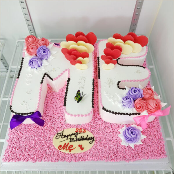 Bánh sinh nhật mẹ chữ mẹ ấn tượng