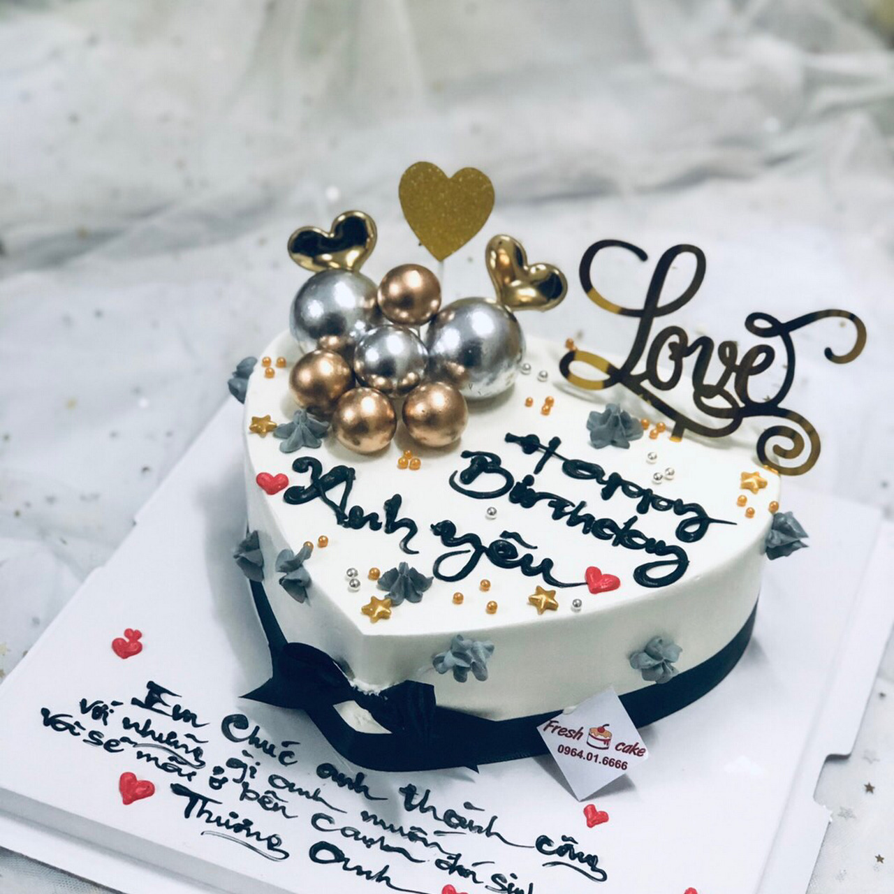 Bánh sinh nhật tình yêu - Thu Hường Bakery