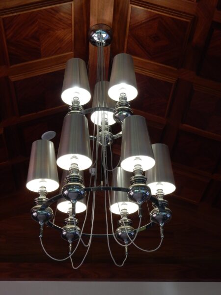 Mẫu đèn trần nhà bếp dạng ly chụp