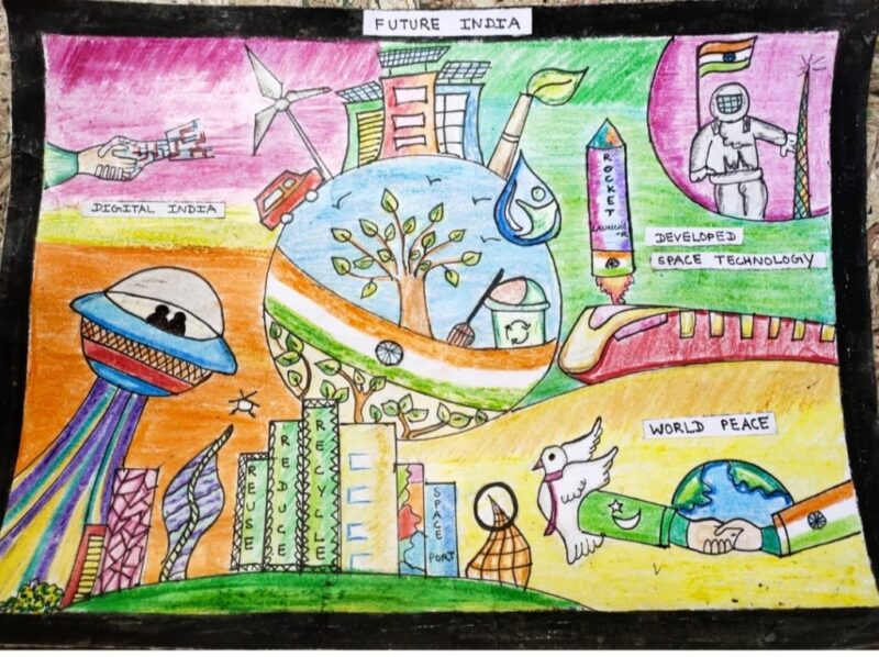 Vẽ tranh thế giới trong tương lai Ấn Độ