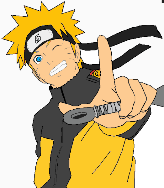 Hình nền động Naruto chỉ tay