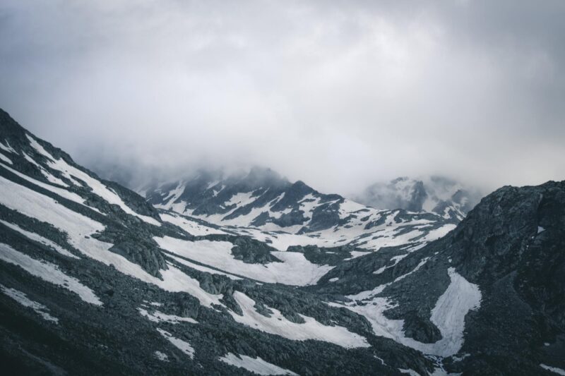Hình nền máy tính thiên nhiên sườn núi phủ tuyết