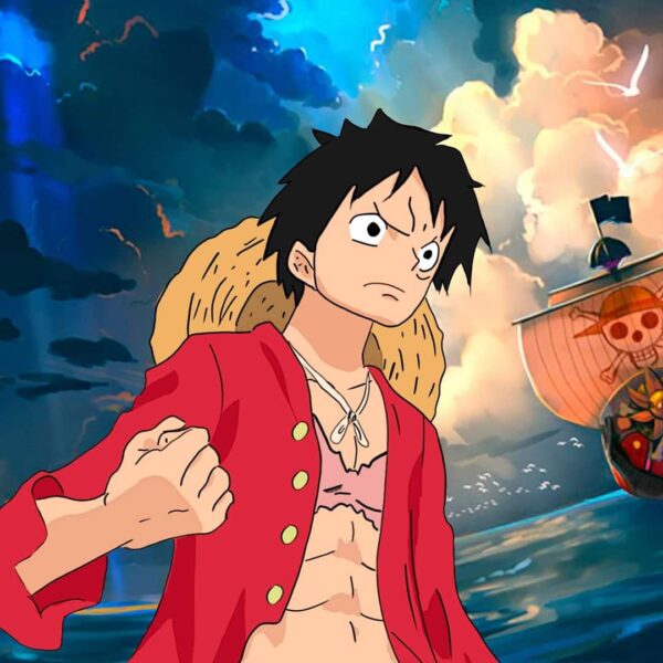 Hình Avatar Luffy quyết tâm bên thuyền hải tặc