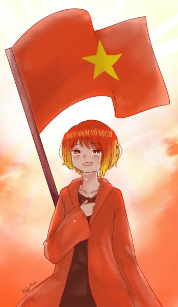 Hình avatar Việt Nam cờ đỏ sao vàng