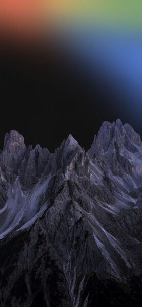 ảnh nền iphone 14 pro max cảnh núi về đêm