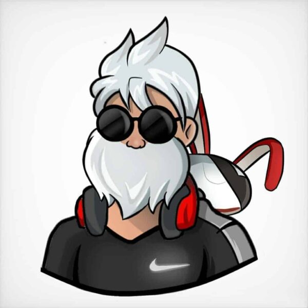 hình ảnh avatar ff nam tóc trắng