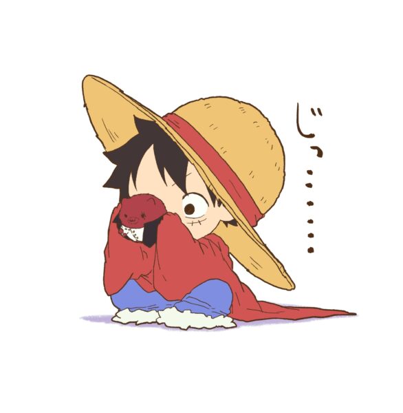 hình avatar Luffy cute