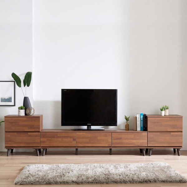 mẫu kệ tivi bằng gỗ đẹp đơn giản