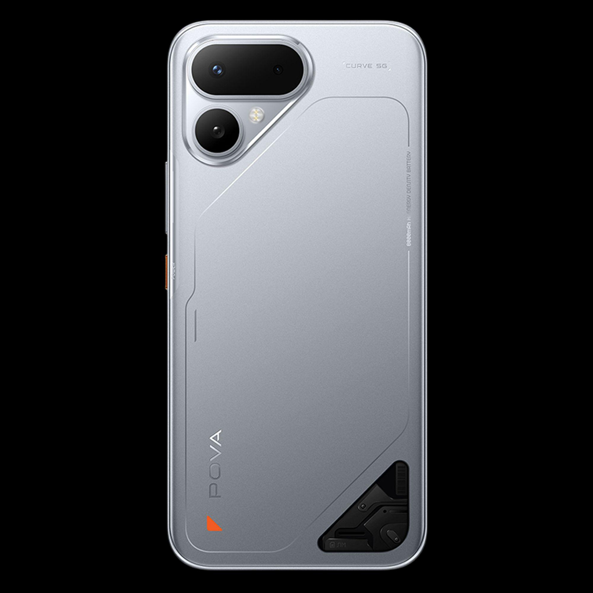 Mặt lưng TECNO POVA Curve 2 5G màu Melting Silver
